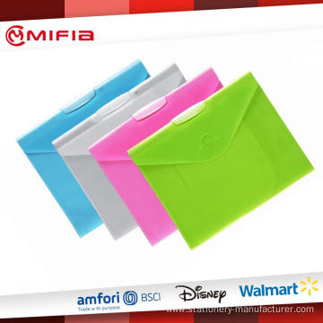 PP Envelope folder with Clip & Pocket